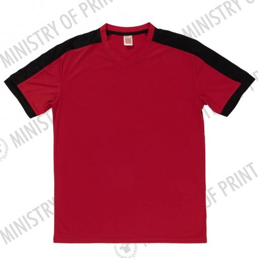 Multi-Tone Dri-Fit V-Neck T-Shirts (QD52)