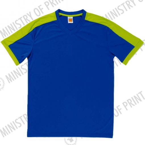 Multi-Tone Dri-Fit V-Neck T-Shirts (QD52)