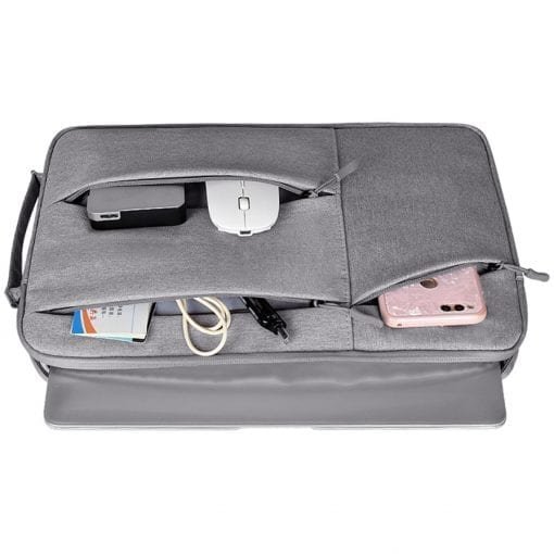Laptop Sleeve with Multi Zip Design and Handle 13'' (B0136)