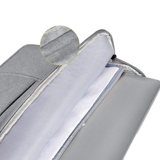 Laptop Sleeve with Multi Zip Design and Handle 13'' (B0136)