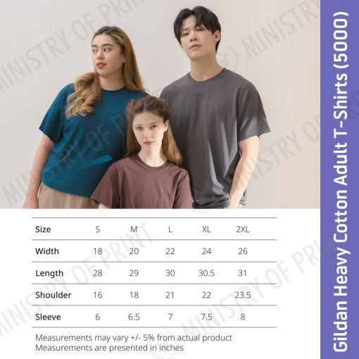 Gildan Heavy Cotton Adult T-Shirts (5000)