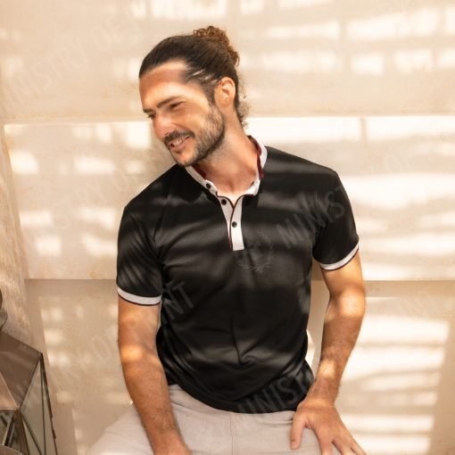 Ace Anti-Odor Mandarin Collar Polo T-Shirt (UH03)