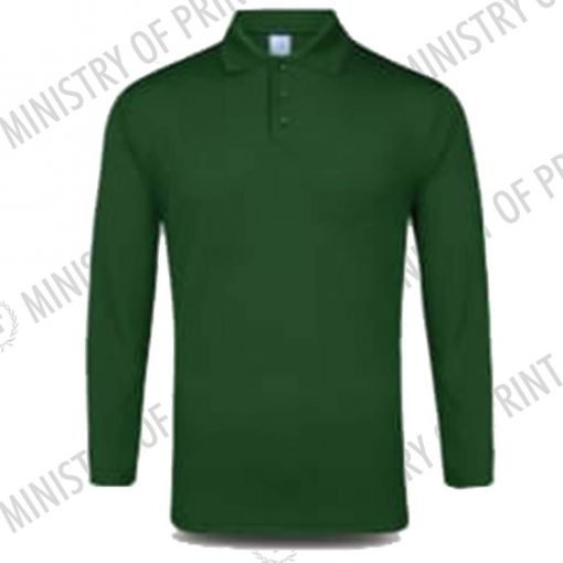 Dri-Fit Long-Sleeve Polo T-Shirts (UDF27)