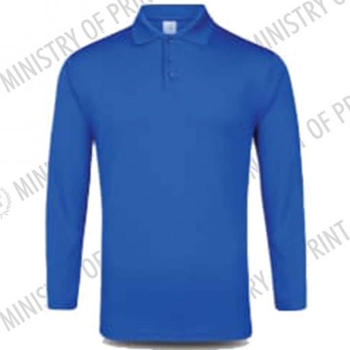 Dri-Fit Long-Sleeve Polo T-Shirts (UDF27)