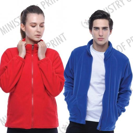 BEAM Collar Fleece Zip-up Jacket (OWC45)