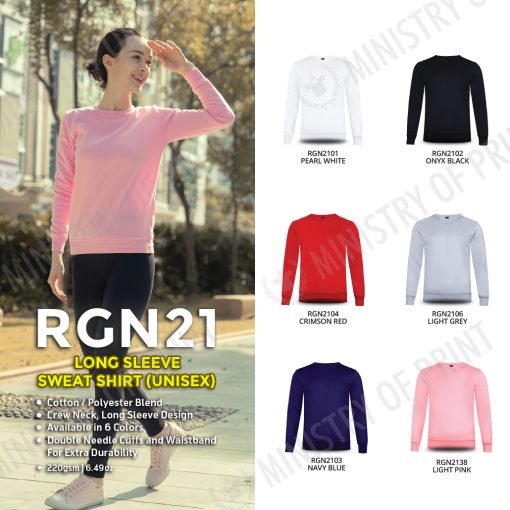 BEAM Polyester Crewneck Sweatshirt (RGN21)