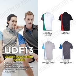 CS Sash Anti-Odor Polo T-Shirt (UDF13)