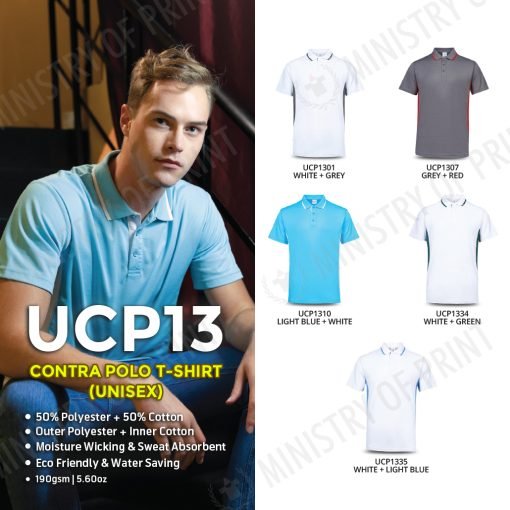 Contra Anti-Odor Polo T-Shirt (UCP13)