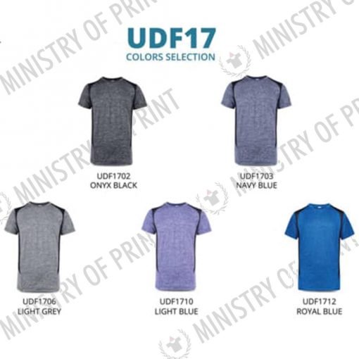 Edge Anti-Odor Heather Dri-Fit T-Shirt (UDF17)