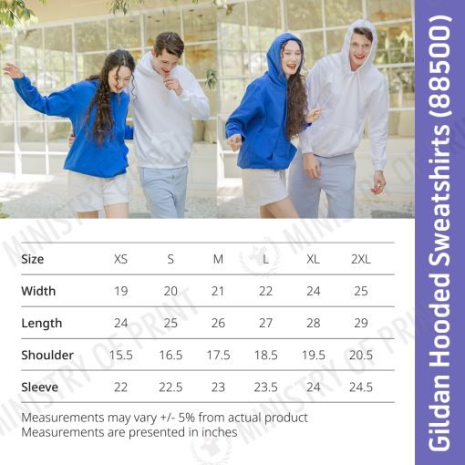 Gildan Hooded Sweatshirts (88500)
