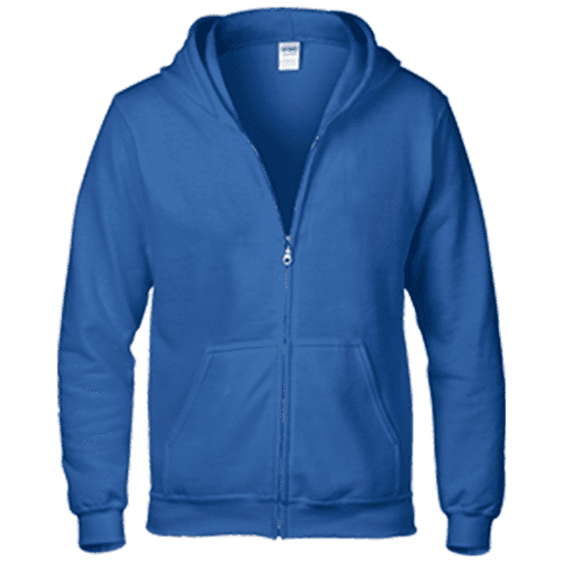 Gildan Youth Full Zip Hooded Sweatshirts (88600B)