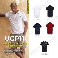 Minimalist Anti-Odor Polo T-Shirt (UCP11)