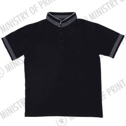 Multi-Tone Mandarin Collar Polo T-Shirts (HC21)