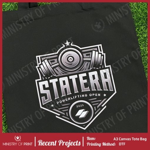 A3 Canvas Tote Bag (Without Base)