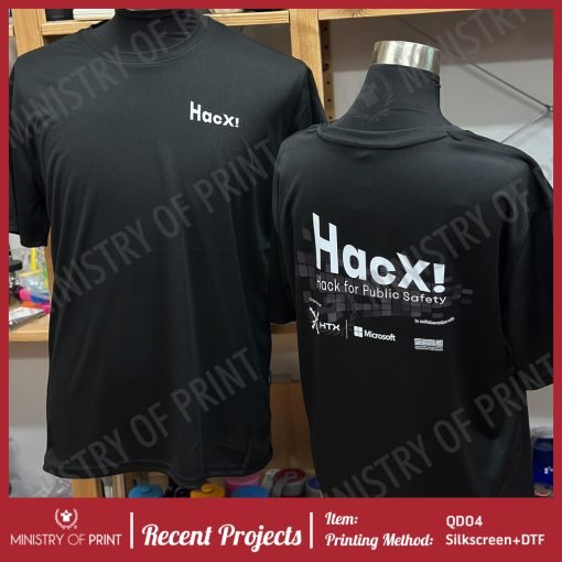 Basic Dri-Fit Round Neck T-Shirts (QD04/QD15)