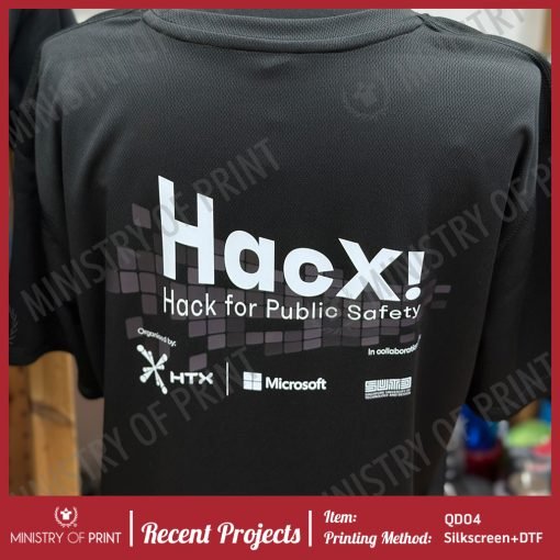 Basic Dri-Fit Round Neck T-Shirts (QD04/QD15)