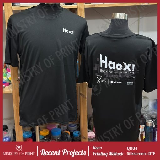 Basic Dri-Fit Round Neck T-Shirts (QD04/QD15)