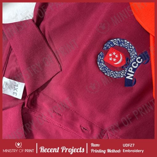 Dri-Fit Long-Sleeve Polo T-Shirts (UDF27)