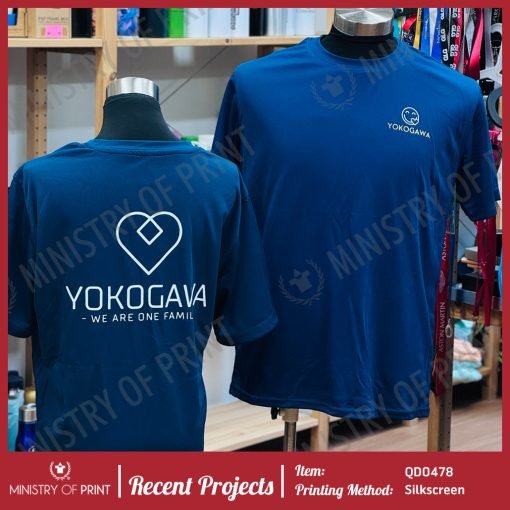 Basic Dri-Fit Round Neck T-Shirts (QD04/QD15)