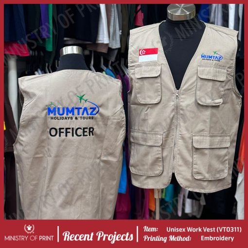 Unisex Work Vest (VT03)