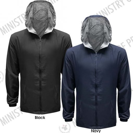 Reversible Uno Reverso Hoodie Jacket