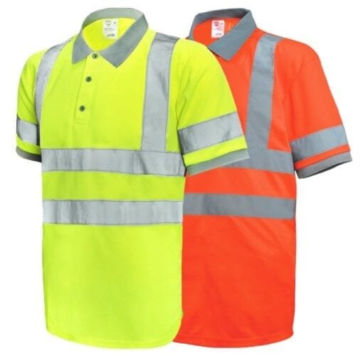 Safety Vest Reflective Polo T-Shirt (UR02P)