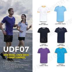 Side Panel Anti-Odor Dri-Fit T-Shirts (UDF07)