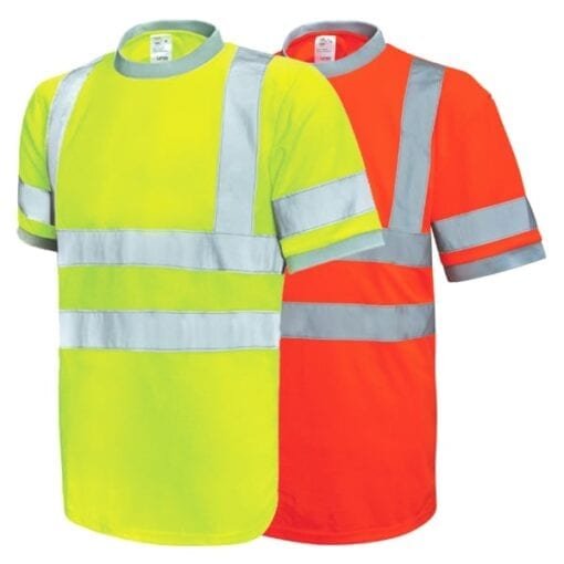 Safety Vest Reflective Round Neck T-Shirt (UR01R)