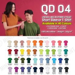 Basic Dri-Fit Round Neck T-Shirts (QD04/QD15)