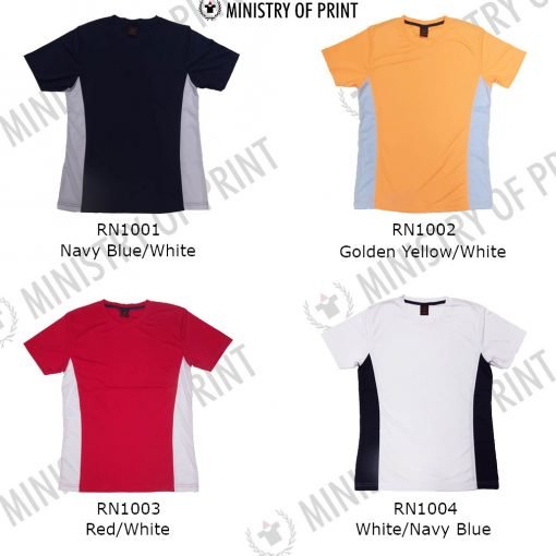 Cool Tech Multi-Tone Round Neck T-Shirts (RN1000)