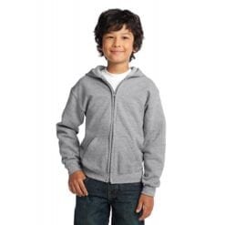 Gildan Youth Full Zip Hooded Sweatshirts (88600B)