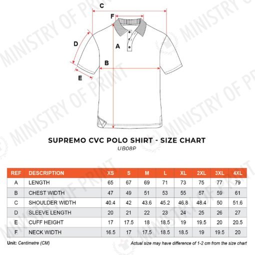 Uno Supremo CVC Polo T-Shirt (UB08P)
