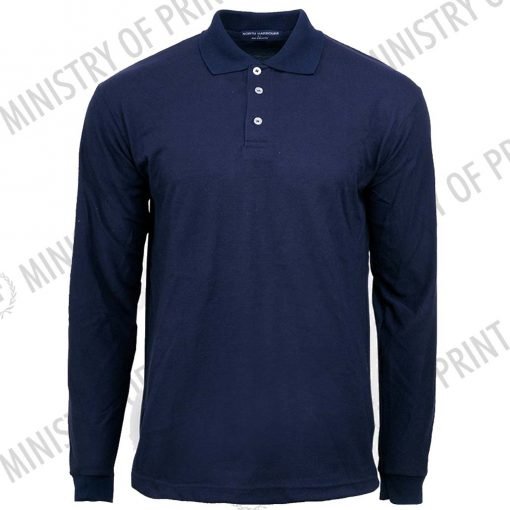 Soft Touch Long Sleeve Polo T-Shirts (B24400)