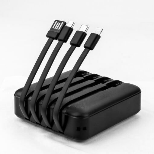10000mAh Mini Power Bank w Cables (GE0008)