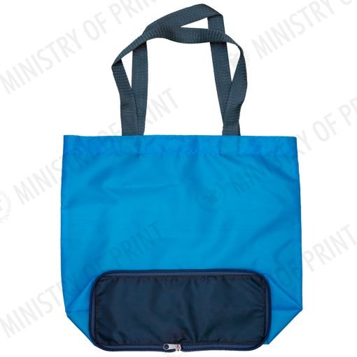 Foldable Dual Colour Shopping Bag (B0151)