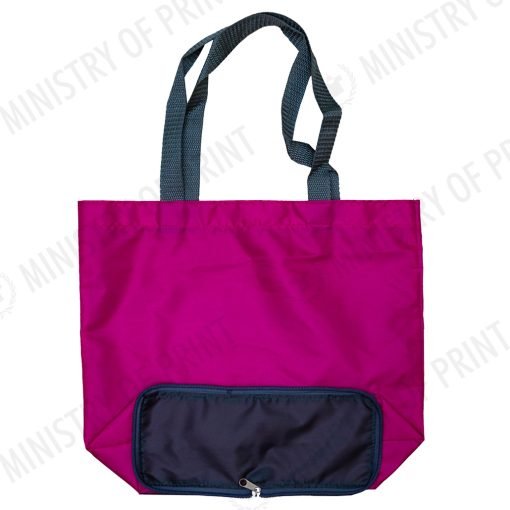 Foldable Dual Colour Shopping Bag (B0151)