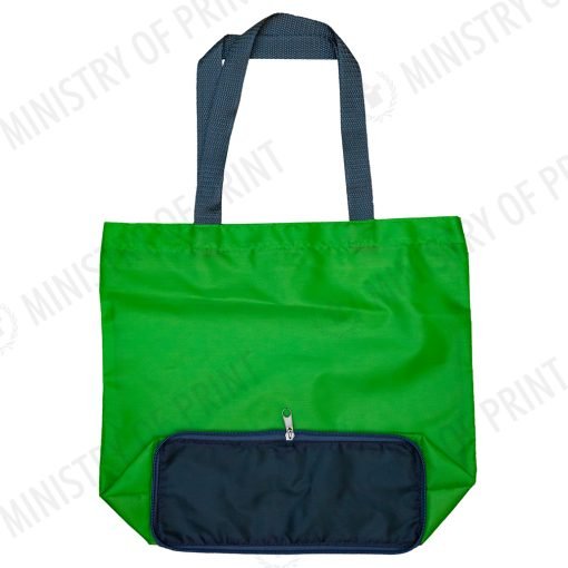 Foldable Dual Colour Shopping Bag (B0151)