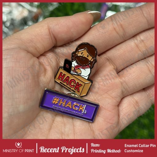 Enamel Collar Pin