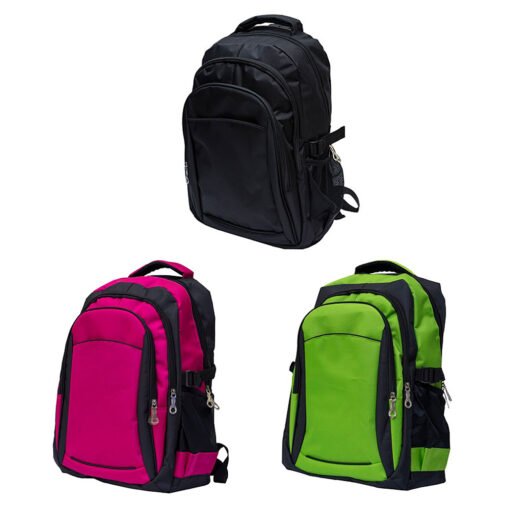 Nylon Backpack with 4 Compartments (B0128)