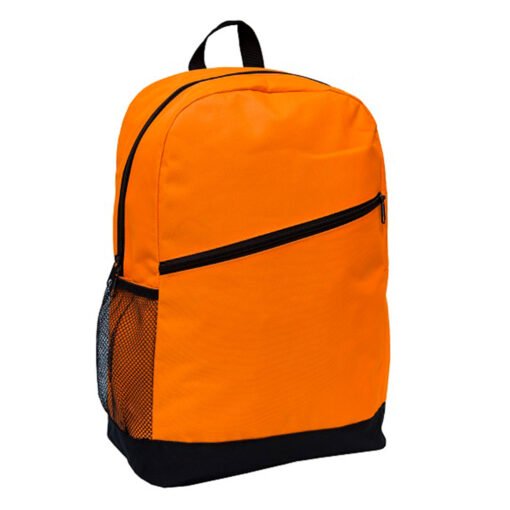 2-Tone Backpack Bag with Front Zip