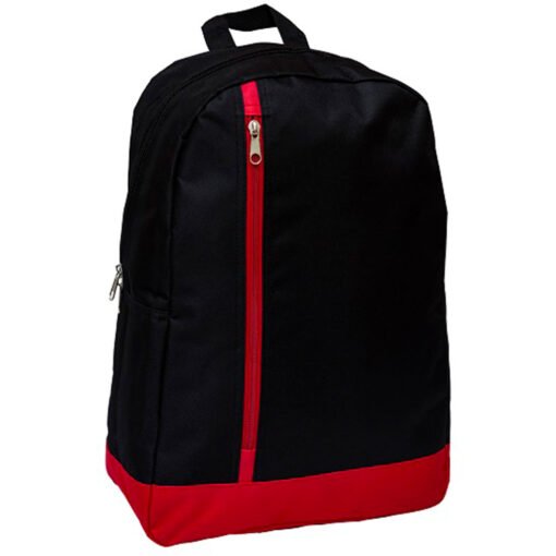 Nylon Backpack with Front Zipper (B0121)