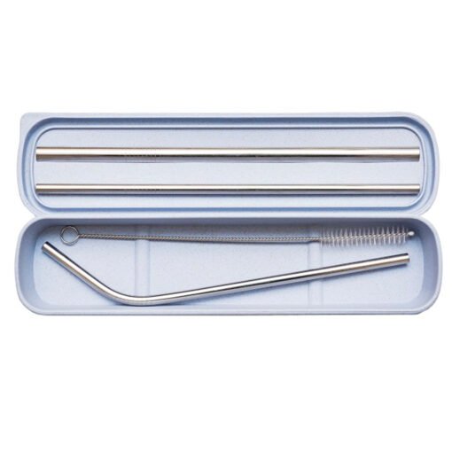 Metal Straw Set w Eco Casing (LS0102)