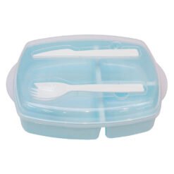 Plastic Lunch Box with Cutlery (LS0047)