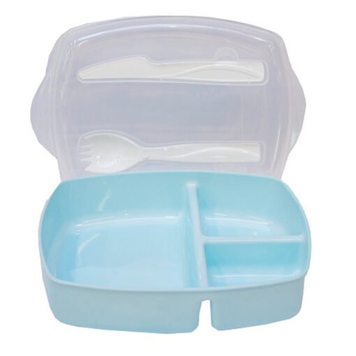 Plastic Lunch Box with Cutlery (LS0047)