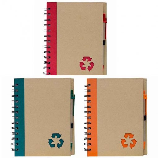 Eco-friendly Notebook with Pen (STA0187)