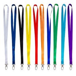Nylon Smooth Finish Lanyard (L0008)
