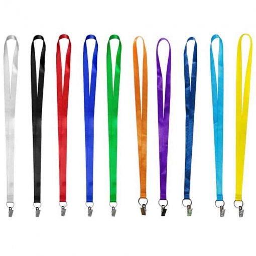 Nylon Lanyard with Metal Clip (L0011)