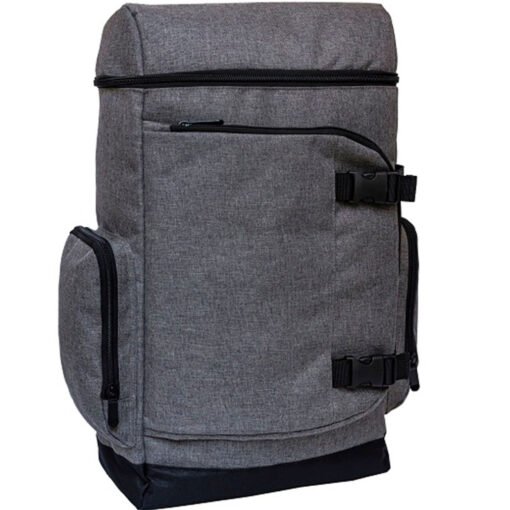 Dual Tone Nylon Laptop Backpack (B0132)