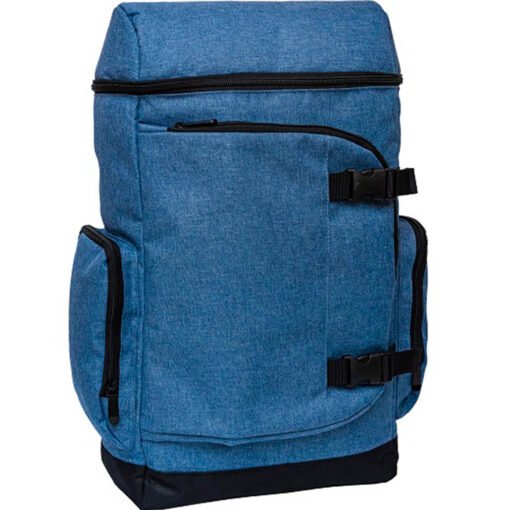 Dual Tone Nylon Laptop Backpack (B0132)