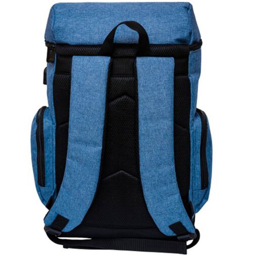 Dual Tone Nylon Laptop Backpack (B0132)